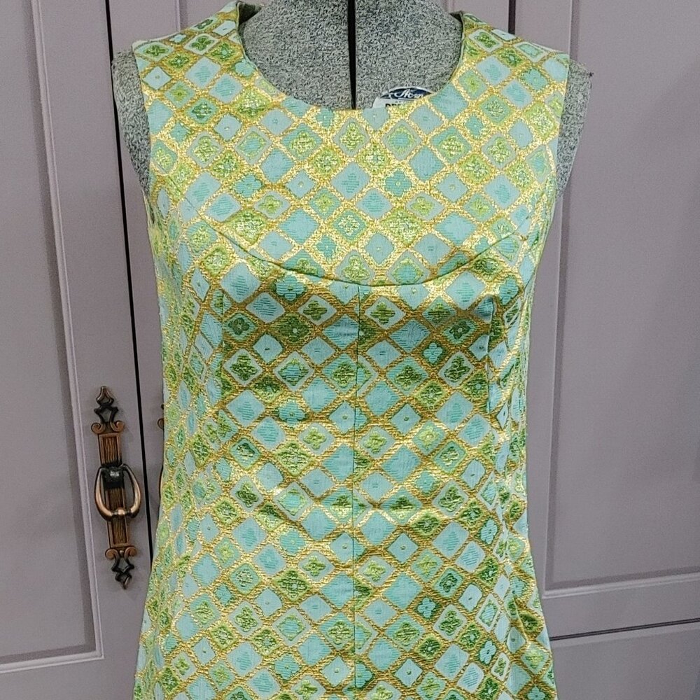 Vintage 1960's Brocade Dress